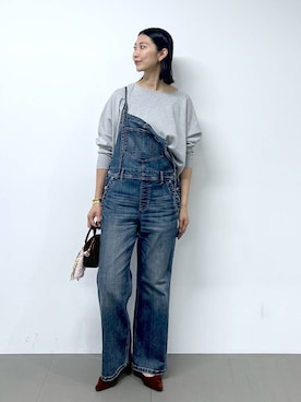 「アイテム（サロペット/オーバーオール）」を使った、sai1211さん（レディース・168cm・20代）の夏コーディネート