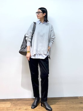 「アイテム（バングル/リストバンド）」を使った、sai1211さん（レディース・168cm・20代）の秋コーディネート