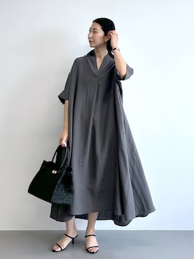 「COTTO（コトゥー）のアイテム」を使った、sai1211さん（レディース・168cm）の春コーディネート