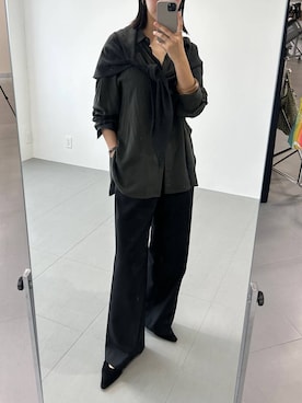 「アイテム（バングル/リストバンド）」を使った、sai1211さん（レディース・168cm・20代）の秋コーディネート