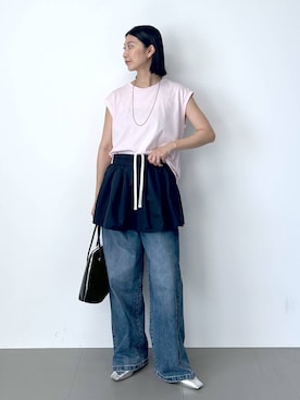 「アイテム（パンプス、その他）」を使った、sai1211さん（レディース・168cm）の夏コーディネート