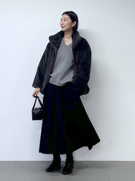 「アイテム（チョーカー）」を使った、sai1211さん（レディース・168cm・20代）の秋コーディネート