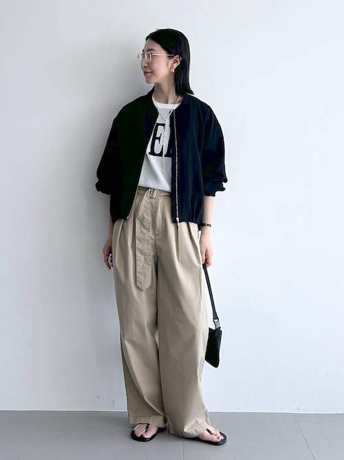 セール】BARNYARDSTORM / ポプリンZIPブルゾン【JAPAN FABRIC