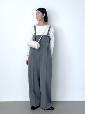 「アイテム（オールインワン・サロペット）」を使った、sai1211さん（レディース・168cm）の夏コーディネート
