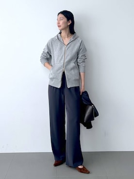 「アイテム（パーカー）」を使った、sai1211さん（レディース・168cm）の夏コーディネート