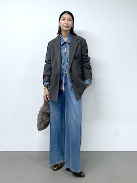 「アイテム（ブーツ）」を使った、sai1211さん（レディース・168cm・20代）の秋コーディネート