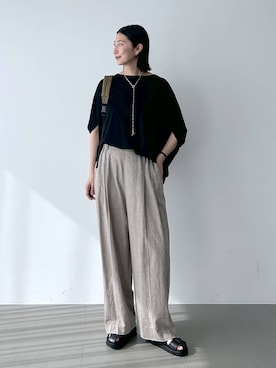 「Drifter（ドリフター）のアイテム」を使った、sai1211さん（レディース・168cm）の春コーディネート