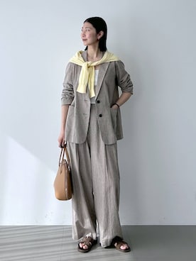 「ADD CULUMN（アドカラム）のアイテム」を使った、sai1211さん（レディース・168cm）の春コーディネート