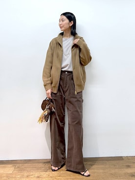 「アイテム（キーホルダー）」を使った、sai1211さん（レディース・168cm）の秋コーディネート