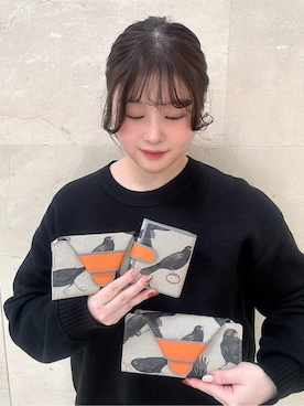 「ミニ財布」｜mさん（レディース・150cm）の春コーディネート