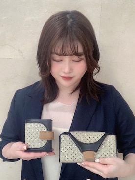 「ミニ財布」｜mさん（レディース・150cm）の春コーディネート