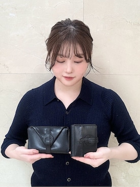 「ミニ財布」｜mさん（レディース・150cm）の秋コーディネート