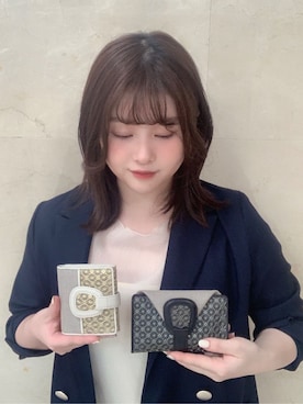 「ミニ財布」｜mさん（レディース・150cm）の春コーディネート