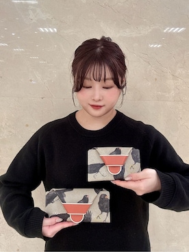 「HIROKO HAYASHI（ヒロコハヤシ）のアイテム」を使った、mさん（レディース・150cm）の冬コーディネート