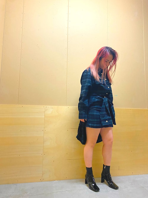 友加里 Diesel ダイバーシティ東京 プラザ Dieselのワンピース ドレスを使ったコーディネート Wear