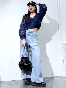 「PAGEBOY（ページボーイ）のアイテム」を使った、misao1130さん（レディース・161cm）の秋コーディネート