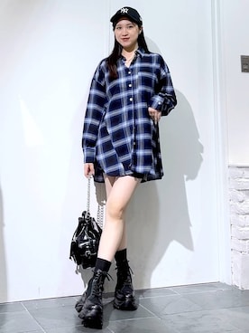 「PAGEBOY（ページボーイ）のアイテム（バッグ）」を使った、misao1130さん（レディース・161cm）の秋コーディネート