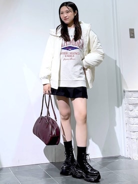 「PAGEBOY（ページボーイ）のアイテム」を使った、misao1130さん（レディース・161cm）の秋コーディネート