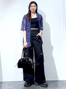 「アイテム（パンツ）」を使った、misao1130さん（レディース・161cm・20代）の夏コーディネート