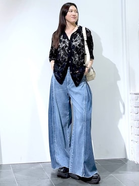 「アイテム（パンツ）」を使った、misao1130さん（レディース・161cm・20代）の夏コーディネート