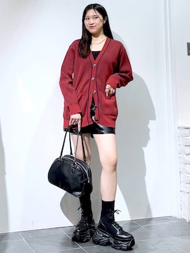 「PAGEBOY（ページボーイ）のアイテム（バッグ）」を使った、misao1130さん（レディース・161cm）の秋コーディネート