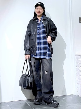 「PAGEBOY（ページボーイ）のアイテム（ジャケット/アウター）」を使った、misao1130さん（レディース・161cm）の秋コーディネート