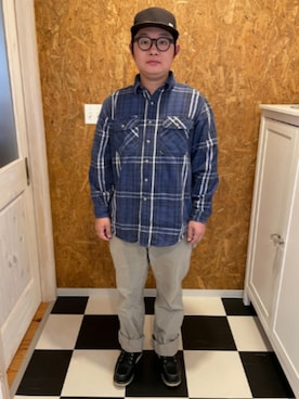 「Carhartt（カーハート）のアイテム」を使った、ラッキーさん（メンズ・165cm）の春コーディネート