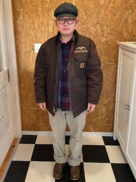 「OLD NAVY（オールドネイビー）のアイテム」を使った、ラッキーさん（メンズ・165cm）の冬コーディネート