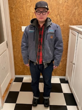 「OSHKOSH（オシュコシュ）のアイテム」を使った、ラッキーさん（メンズ・165cm）の秋コーディネート