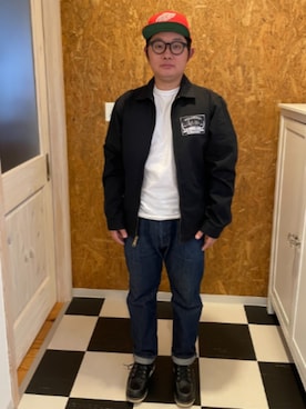 「Carhartt（カーハート）のアイテム」を使った、ラッキーさん（メンズ・165cm）の春コーディネート