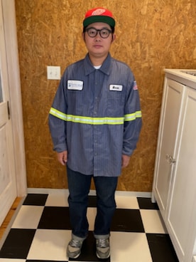 ラッキーさん（メンズ・165cm）の秋コーディネート