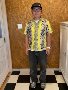 「Dry Bones（ドライボーンズ）のアイテム」を使った、ラッキーさん（メンズ・165cm）の夏コーディネート