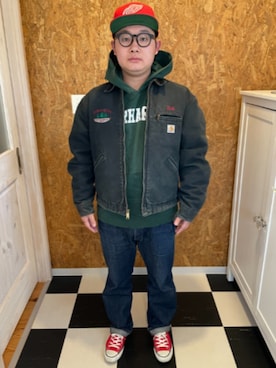 「Levi's（リーバイス）のアイテム」を使った、ラッキーさん（メンズ・165cm）の春コーディネート