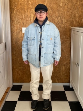 ラッキーさんの（Carhartt | カーハート）を使ったコーディネート
