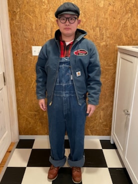 「OSHKOSH（オシュコシュ）のアイテム」を使った、ラッキーさん（メンズ・165cm）の冬コーディネート