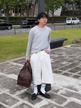 「Our Legacy（アワーレガシー）のアイテム」を使った、きよさん（メンズ・157cm）の秋コーディネート