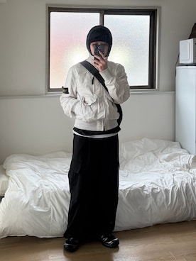 「MONKEY TIME（モンキータイム）のアイテム（パンツ）」を使った、きよさん（メンズ・157cm）の春コーディネート