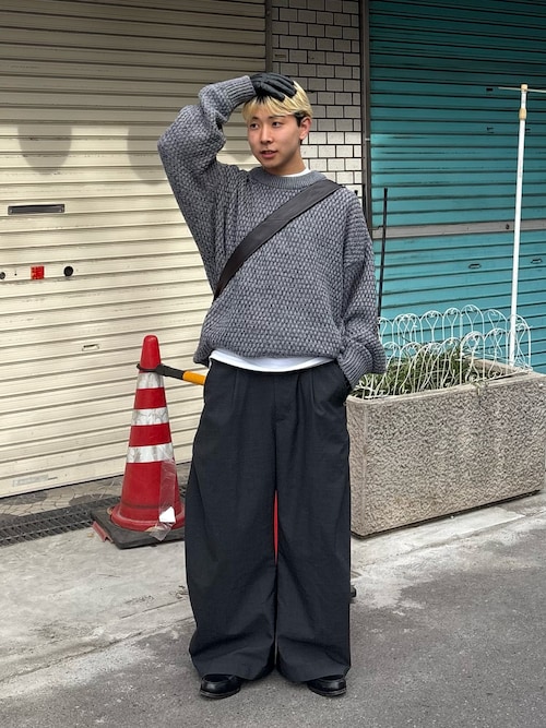 カーブレッグトラウザー（スラックス）｜CONZ（コンズ）のファッション