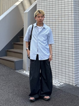 「アイテム（腕時計）」を使った、きよさん（メンズ・157cm・20代）の夏コーディネート