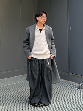 「Our Legacy（アワーレガシー）のアイテム」を使った、きよさん（メンズ・157cm）の春コーディネート