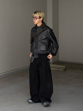 「アイテム（キーケース/キーアクセサリー）」を使った、きよさん（メンズ・157cm・20代）の秋コーディネート