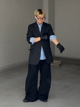 「アイテム（ブーツ）」を使った、きよさん（メンズ・157cm）の秋コーディネート