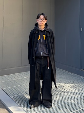 「CONZ（コンズ）のアイテム」を使った、きよさん（メンズ・157cm）の春コーディネート