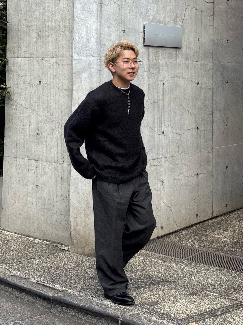 Berwick 1707 サイドゴアブーツ 踏み分け 黒 レザー