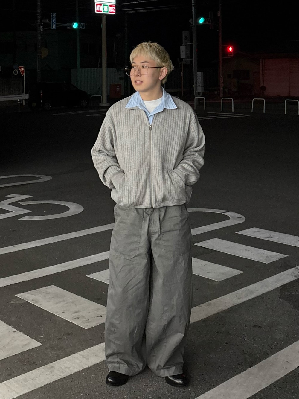 crepuscule / クレプスキュール Stripe Mesh Drizzler ブルゾンを使っ