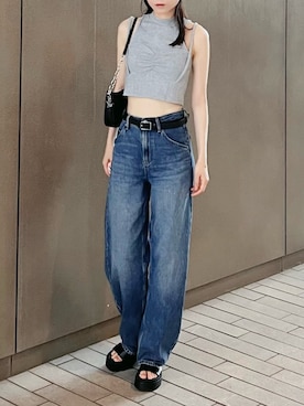 LAMさん（レディース・162cm）の夏コーディネート