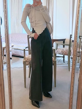 LAMさん（レディース・162cm）の冬コーディネート