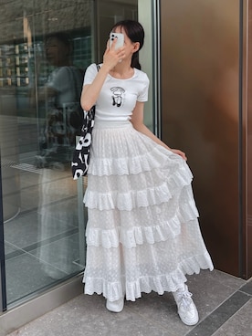 LAMさん(レディース・162cm)の夏コーディネート