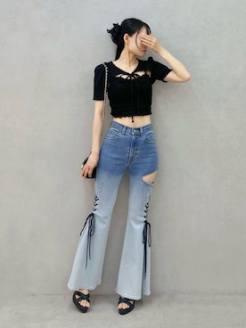 LAMさん（レディース・162cm）の春コーディネート
