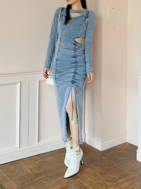 LAMさん(レディース・162cm)の夏コーディネート